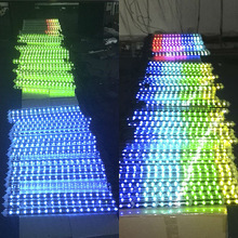 High power waterproof DMX 48 leds aluminum led light rigid bar