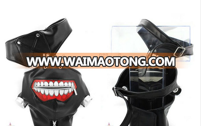 Anime Cosplay Tokyo Ghoul Mask PU Leather Tokyo Ghouls Mask