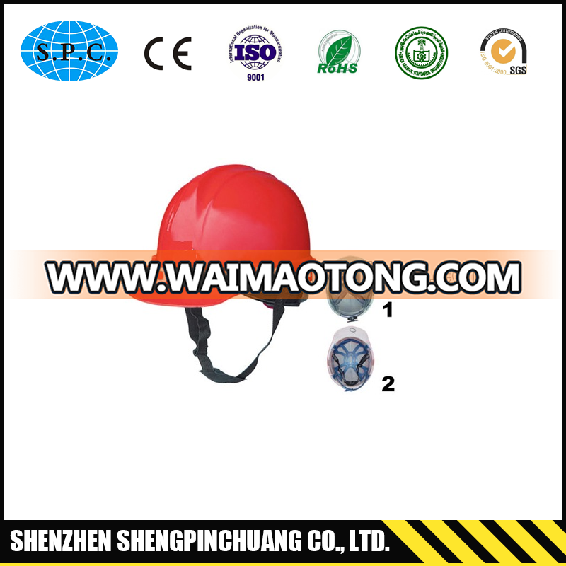 Co<em></em>nstruction worker head protection blue safety helmet