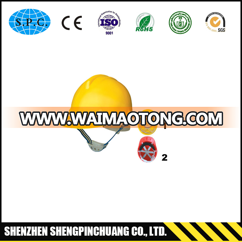 Co<em></em>nstruction worker head protection blue safety helmet