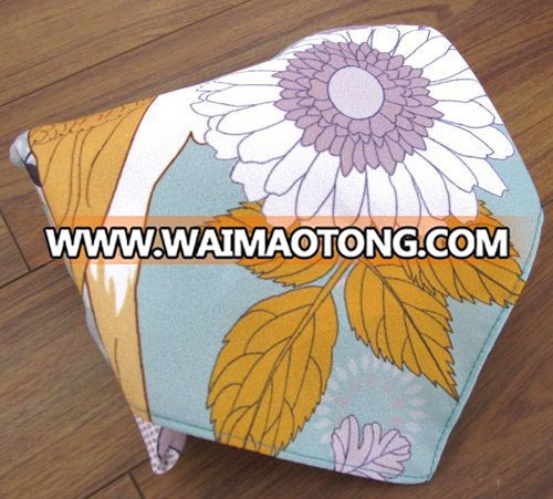 Cheap wholesale floral printing Japanese style fashion furoshiki wrapping cloth for women flowers