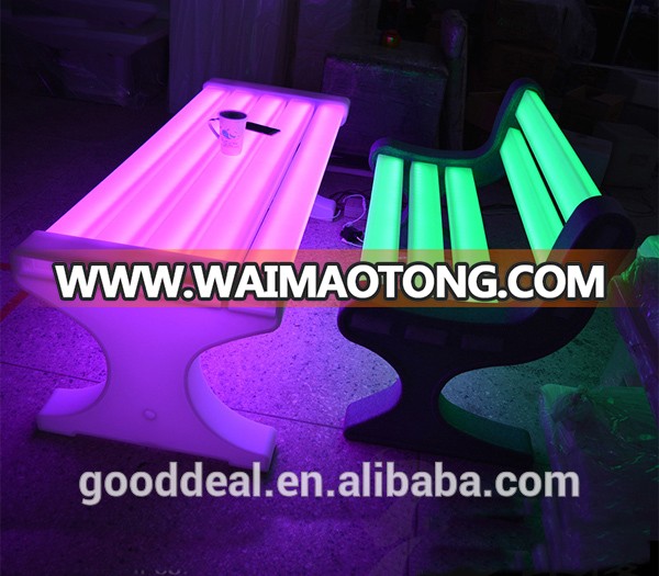 Outdoor garden park led chair, led furniture waterproof