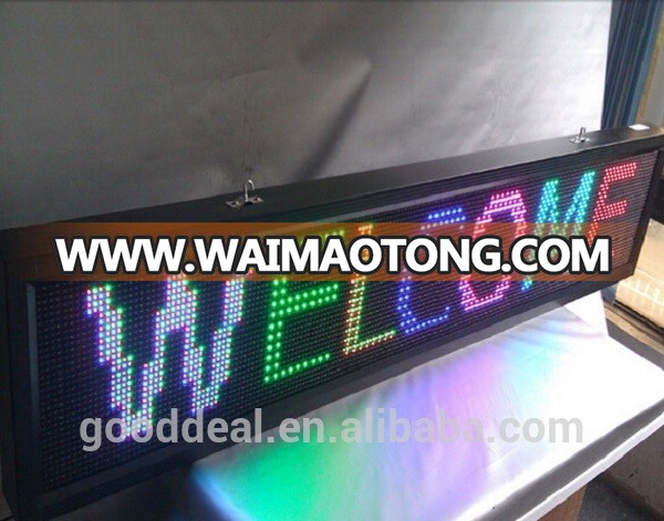 P16 RGB full color outdoor led display board / indoor waterproof led display / led strip screen