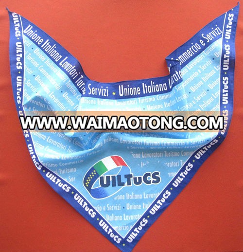 cheering flag baby bib triangular banner neckerchief with logo triangle bandana multifunctio<em></em>nal headwear cycling head scarf