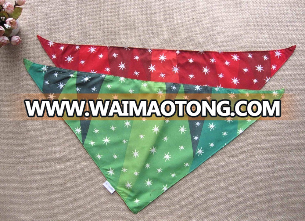 customized cotton baby bib neckerchief advertising triangle bandana