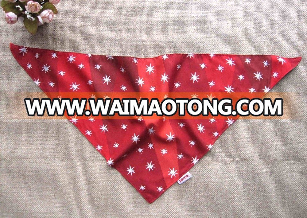 customized cotton baby bib neckerchief advertising triangle bandana