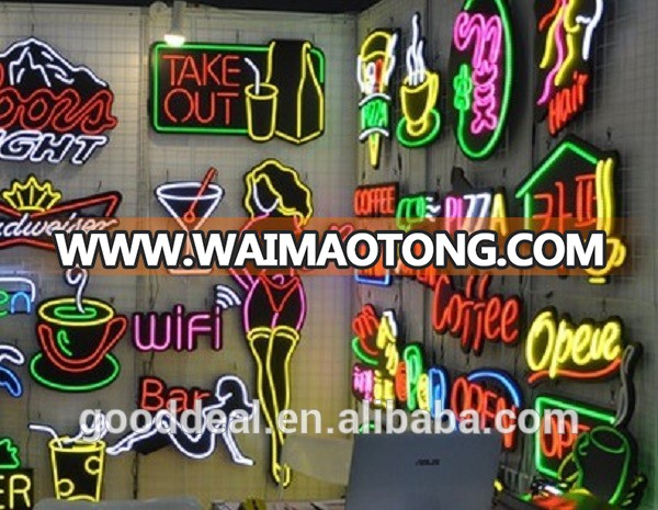 Custom neon shop sign fried chicken signs