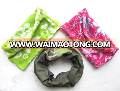 Custom 8 in 1 sports skiing headwear outdoor multifunctio<em></em>nal seamless bandana magic tube bandana