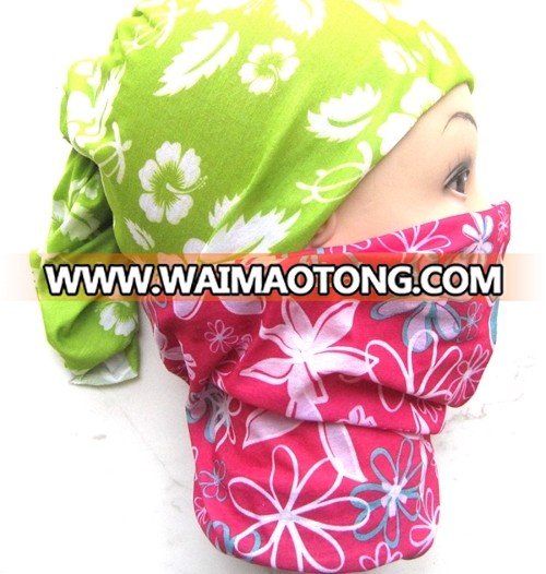 Custom 8 in 1 sports skiing headwear outdoor multifunctio<em></em>nal seamless bandana magic tube bandana