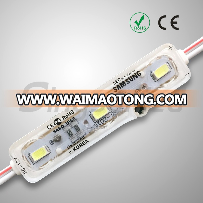 Super bright led injection module IP68 waterproof 5630 smd led module