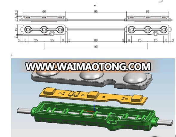 Super bright led injection module IP68 waterproof 5630 smd led module