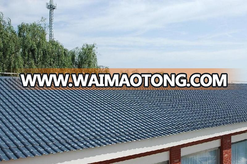 High quality Spanish ASA&PVC Synthetic resin anti-corrosive roofing tile/roofing sheet