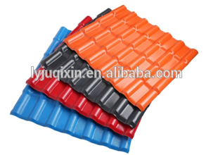 JUQIXIN Spanish ASA&PVC synthetic resin roof tile/roof sheet