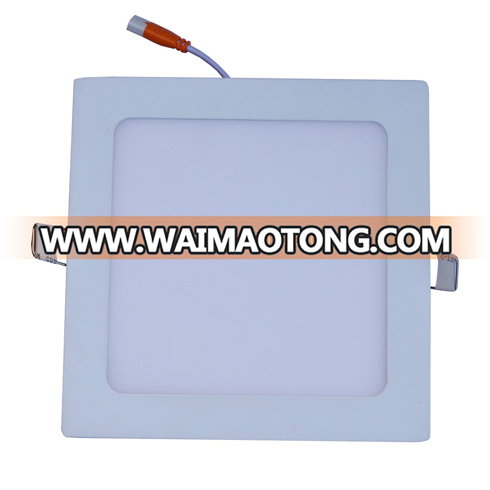 new design round or square 7W 12W 18W ultra thin LED panel light