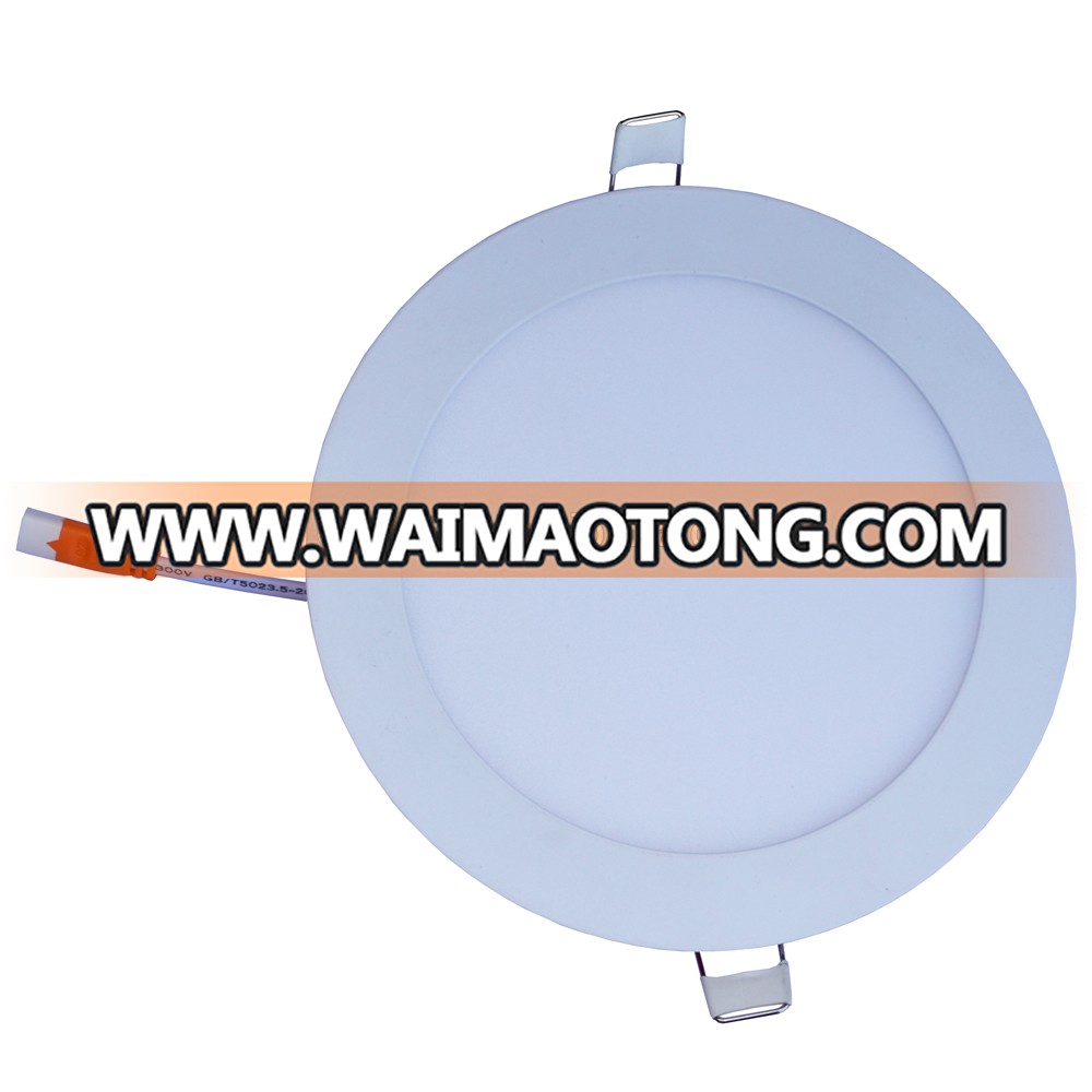 new design round or square 7W 12W 18W ultra thin LED panel light