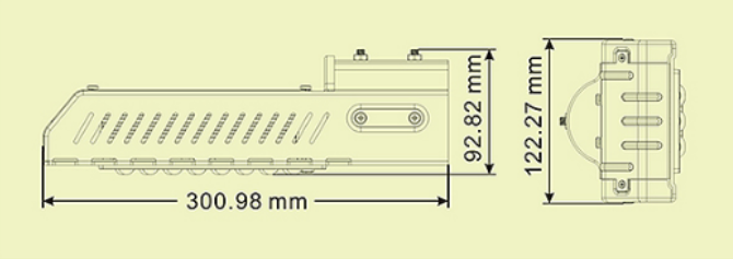 IP65 3030 SMD 40W LED street light