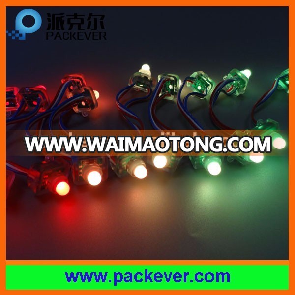 Square shape DC5V or 12V UCS1903 WS2811 RGB LED pixel strand