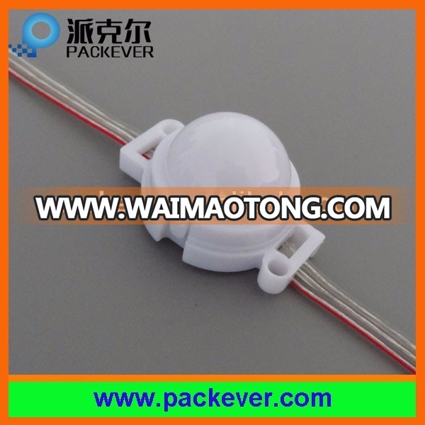 Milk and clear cover, 30mm LED pixel module, 12V 0.72W IP68 ws2811 LED point light