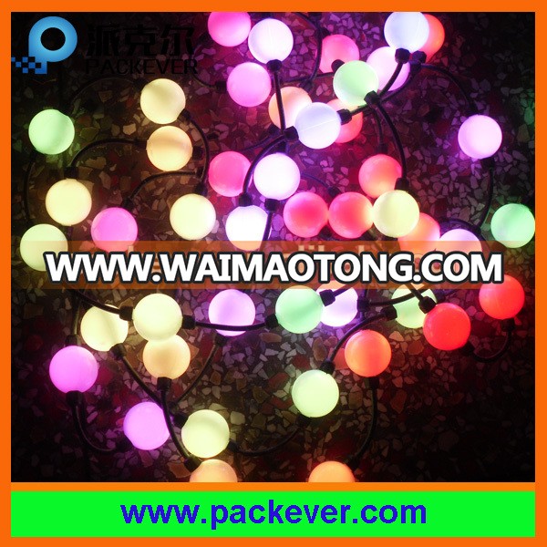 DC24V waterproof RGB color 3D lighting 50mm UCS1903 digital LED ball