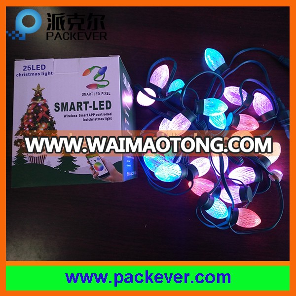 2017 Smart LED Christmas pixel light, wireless smart app controlled