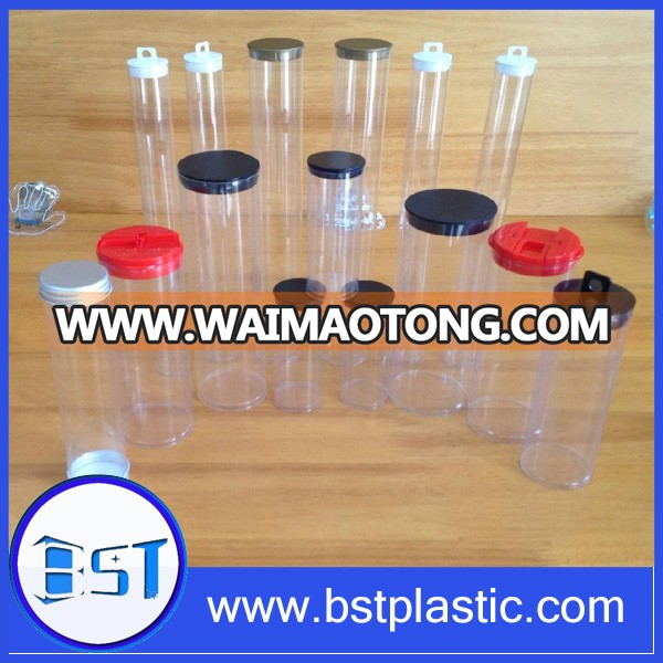 Factory customized, free sampling, transparent PVC/PS/PETG IC packaging tube