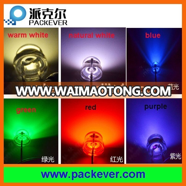 Blue color 460-470nm F5 5mm mini size straw hat LED diode lamp