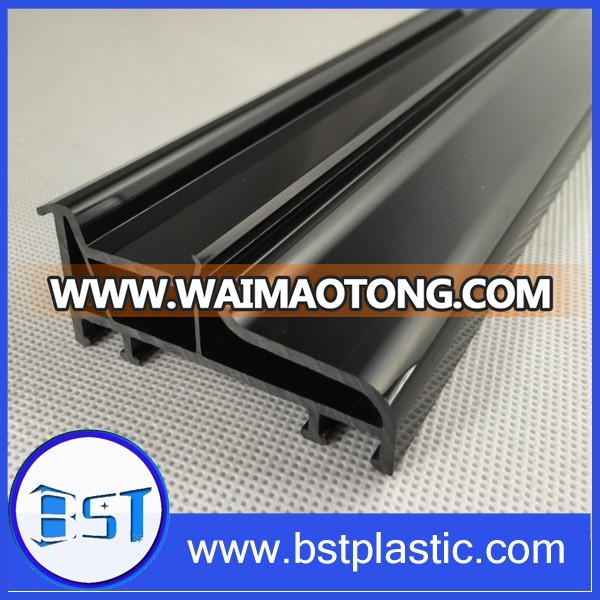 China W shape plastic profile PVC extrusion manufacturer