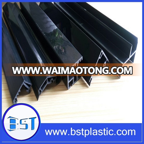 China W shape plastic profile PVC extrusion manufacturer