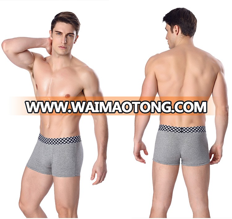 Cheap wholesale good quality bulk custom European mens underwear cotton