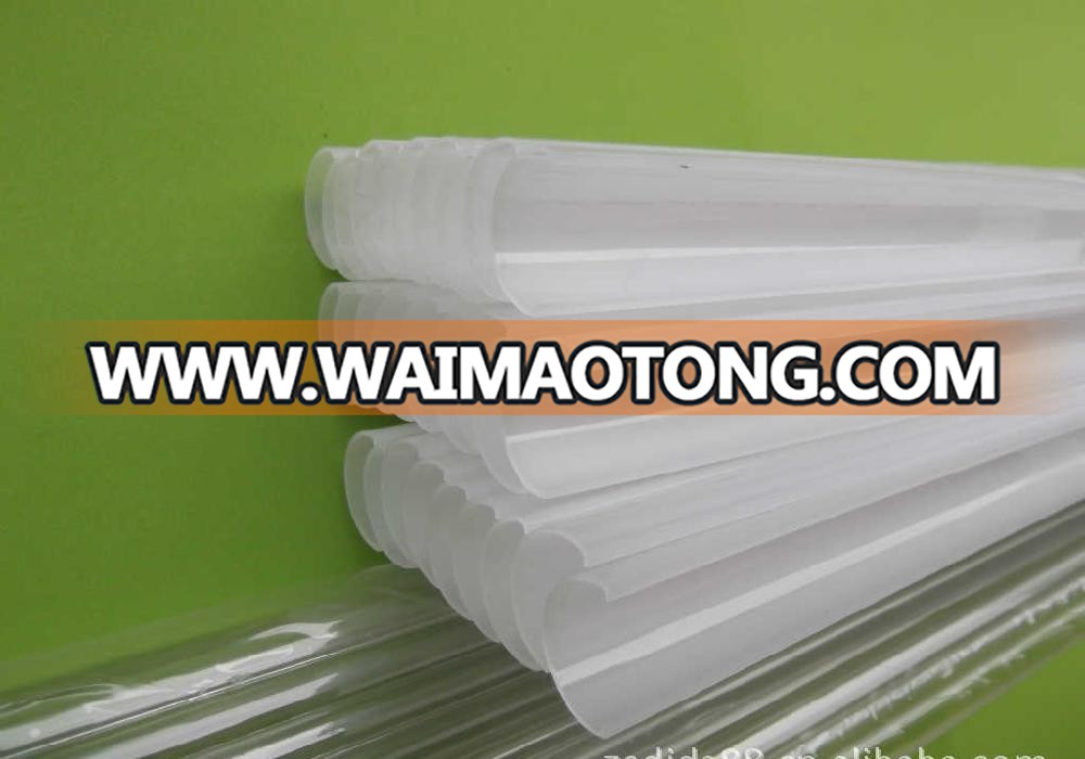 Custom Cover LED Tube Light Clear PC Light lamp Cover