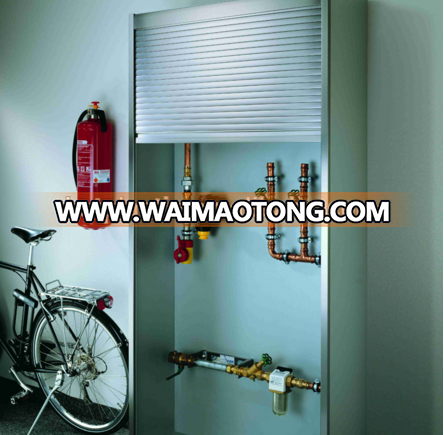 Garage, shop, filing cabinets, cabinets, plastic roller shutter door