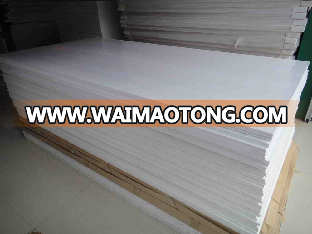 High hardness Glossy surface PVC foam sheets/pvc foam board/pvc foam panel