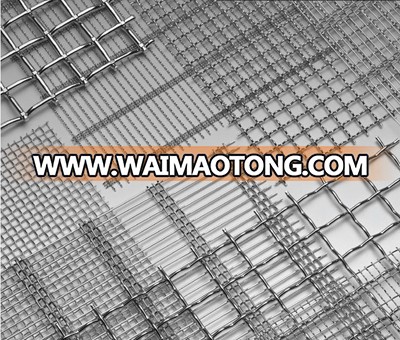 Supplier Firm Structure Vibrating Mining Screen Roll Panel Netting Stainless Steel Low Carbon Crimped Wire Mesh