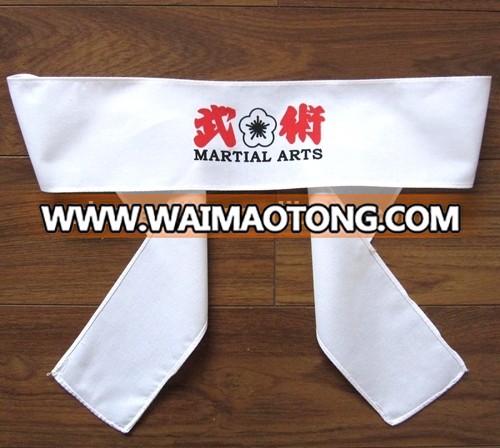 cotton ribbon hachimaki for Japanese Kendo and martial arts Japanese traditio<em></em>nal headband