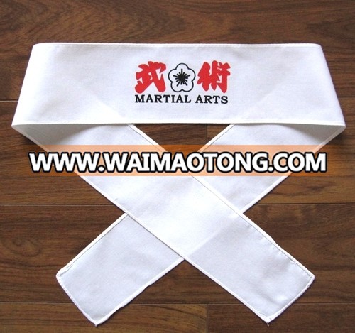 cotton ribbon hachimaki for Japanese Kendo and martial arts Japanese traditio<em></em>nal headband