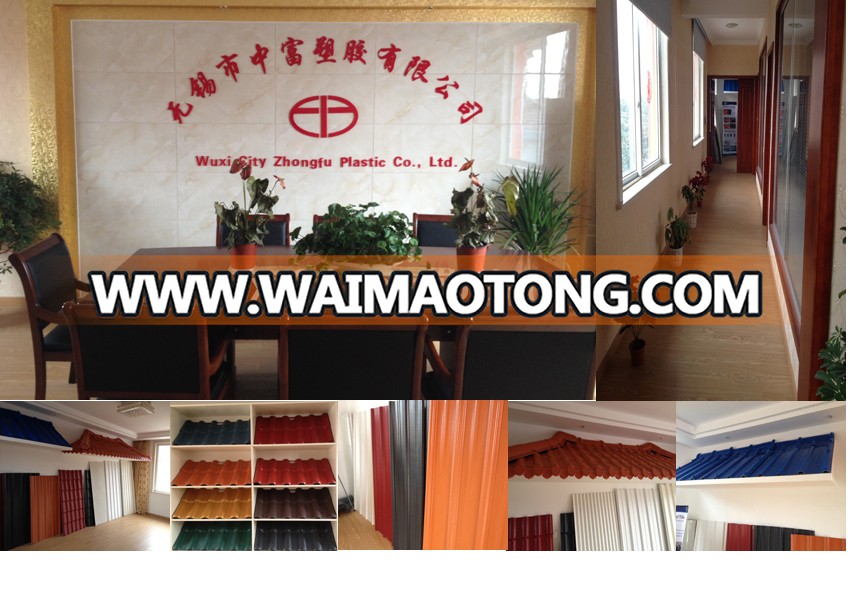 anti-corrosin plastic wholesale resin ASA coated UPVC roof sheet