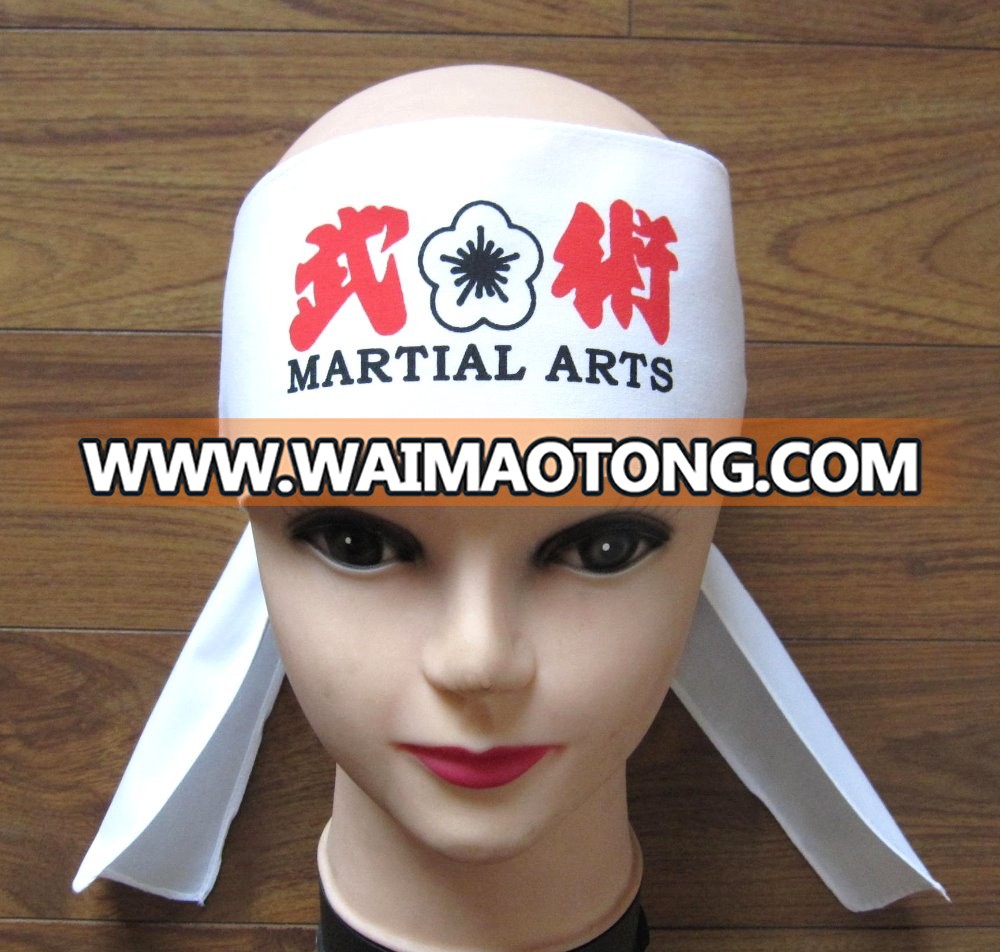 Customize 100% cotton Japanese traditio<em></em>nal style samurai headband with customized logo