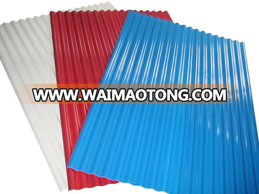 Plastic Wave roofing sheet co<em></em>nstruction material