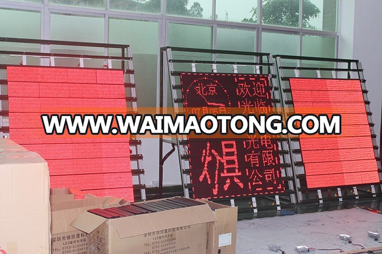 2016 new colorful p10 led module for outdoor