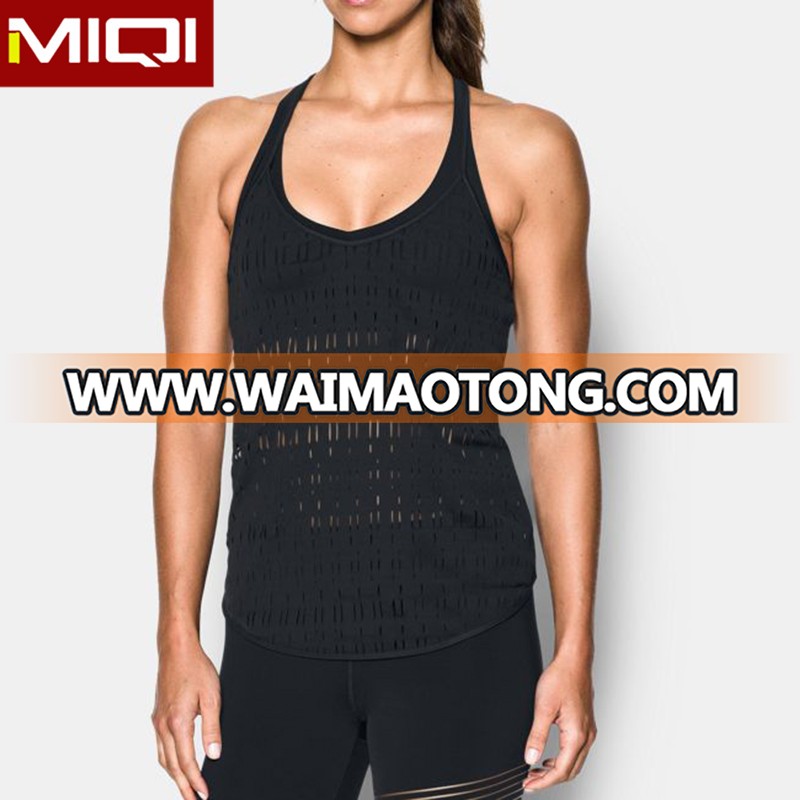 Women Fashion sport wear for woman gym tank top with high quality workout tank top