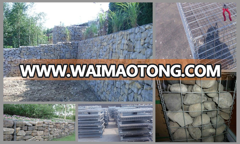 Kenya Boxes Selangor Malaysia Retaining Wall Welded Mesh Galvanized Wire Mesh Homemade Stone Wall Fence Gabion Baskets Bunning