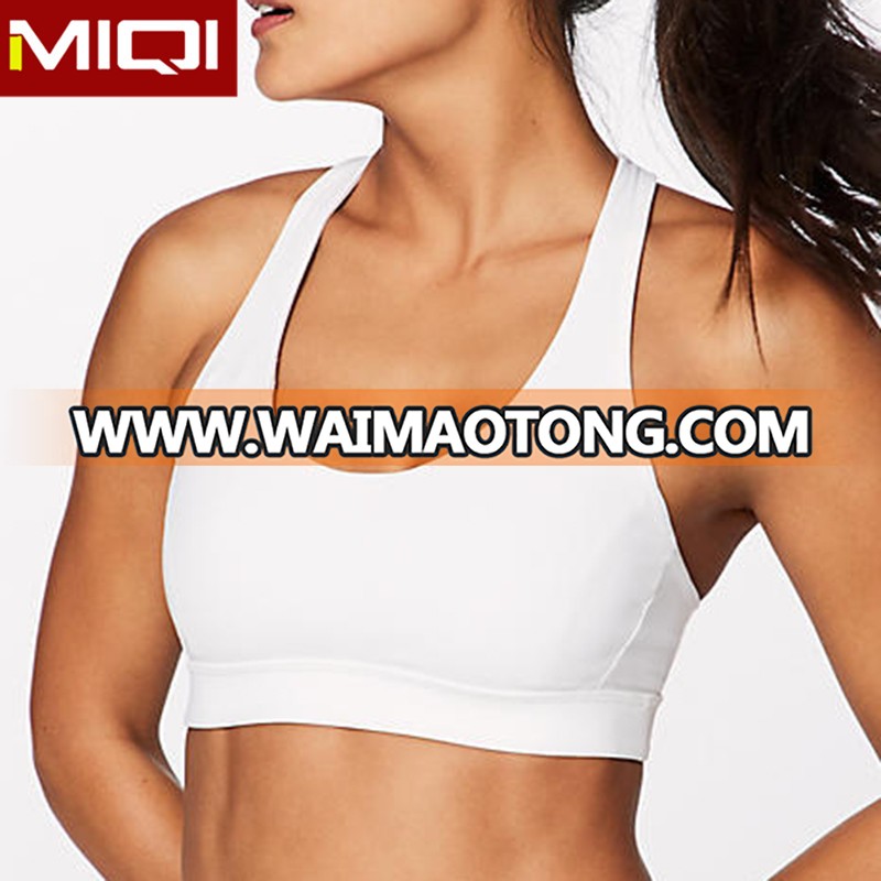 custom blank elastic band for sports bra logo