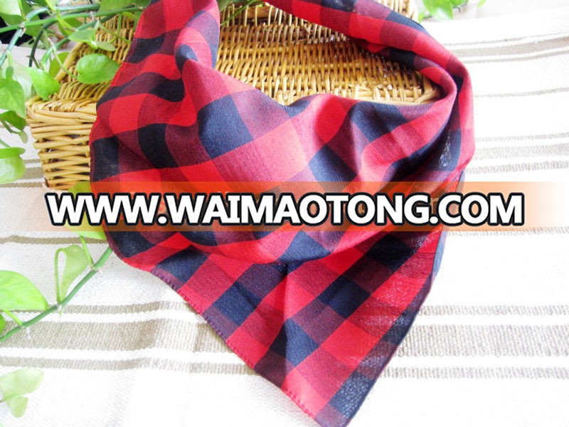 Factory manufacturer supply custom design multi purpose deltoidal scarf/triangular bandana