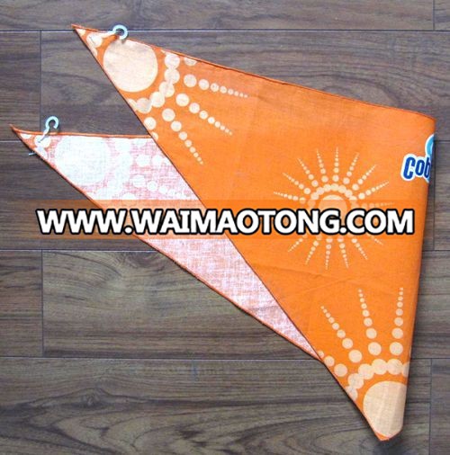 advertising triangular bandana pet bandana children bandana