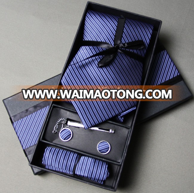 mens tie gift box with cuffl<em></em>ink hanky