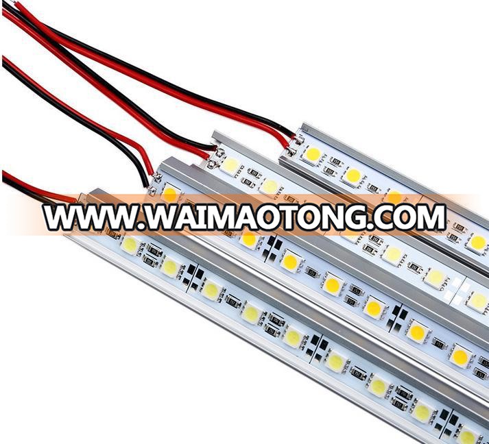 High quality Display cabinet lighting 5050 DC 12V led rigid strip light