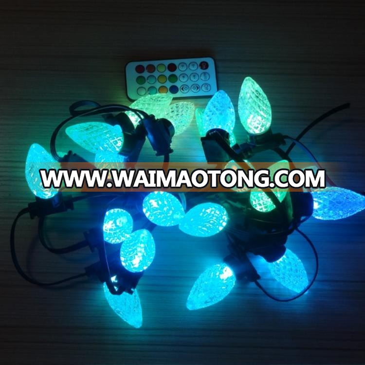 WS2811 SM16703 led crystal magic ball light Christmas lights string