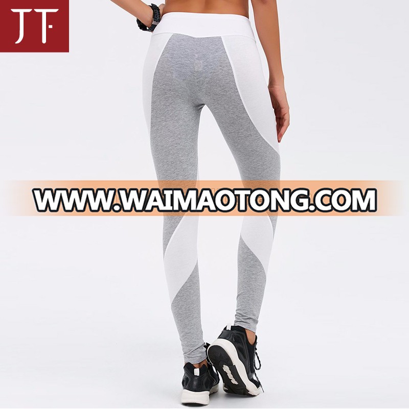 Latest arrival maroon leggings sublimation print logo high impact yoga pants for women