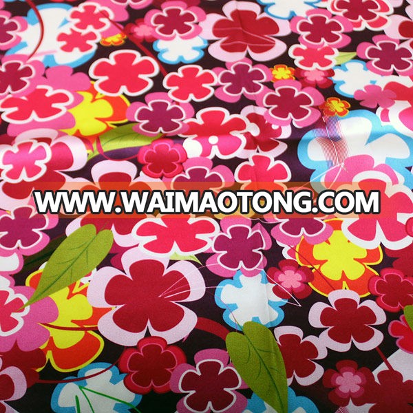 2015 Flower large square satin plain 100 silk scarves