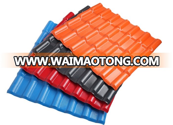 2016 Latest New style double color Ceramic roofing tile